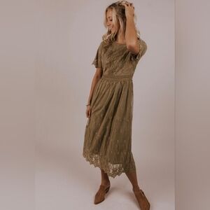 Roolee Aly Lace Dress